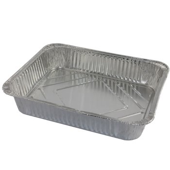 400 Stk. Aluschalen 1/2 GN rechteckig 32x26 cm 55 mm tief R33 G
